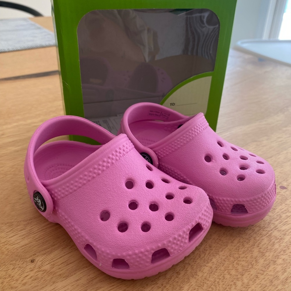 Toddler Crocs - Taffy Pink
